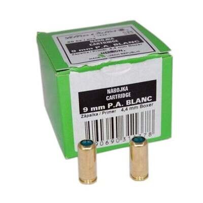 Sellier and Bellot 9mm P.A. Blanc (50 Count)