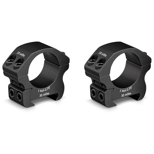 Vortex Pro Series 1&quot; Riflescope Low Rings
