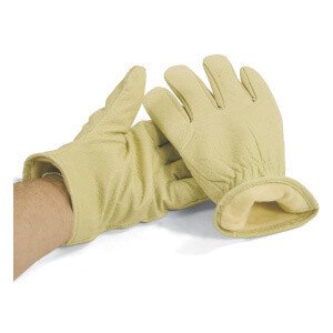Fully Lined Pig Grain Leather Driving Gloves