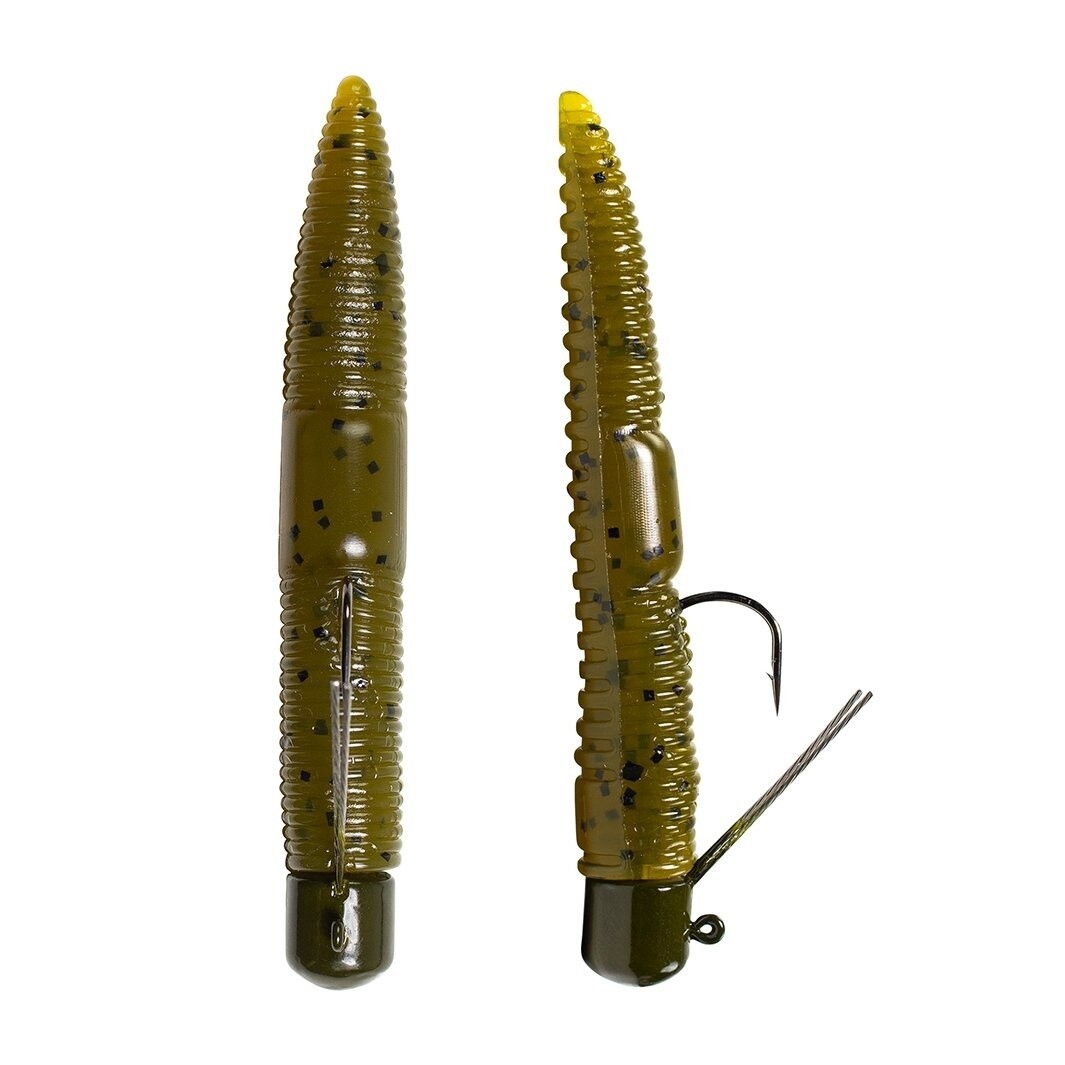 Lunkerhunt Pre-Rigged Finesse Worm 1/4 oz
