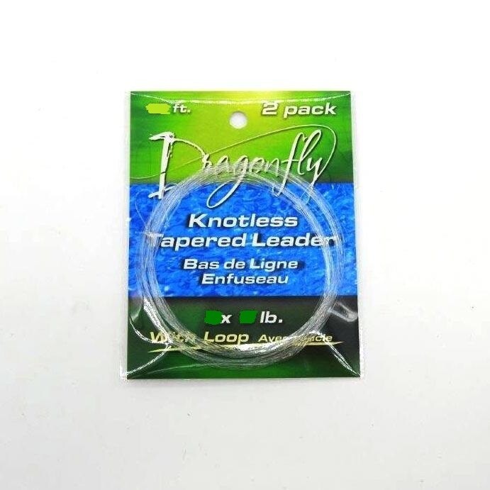 Dragonfly Knotless Tapered Leader (2-Pack) Dragonfly Knotless Tapered Leader (2-Pack)