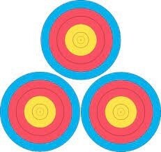 Maple Leaf 3x40 3-Spot 5-Ring 4-Colour Pro Target