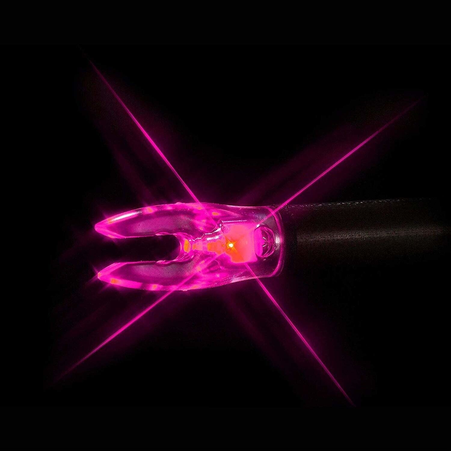 Nockturnal Lighted Nocks Universal Fit Pink (3-Pack)