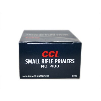 CCI Small Rifle Primers No. 400 (100 Count)