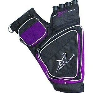 Carbon Express Target Quiver Purple/Black Right Hand