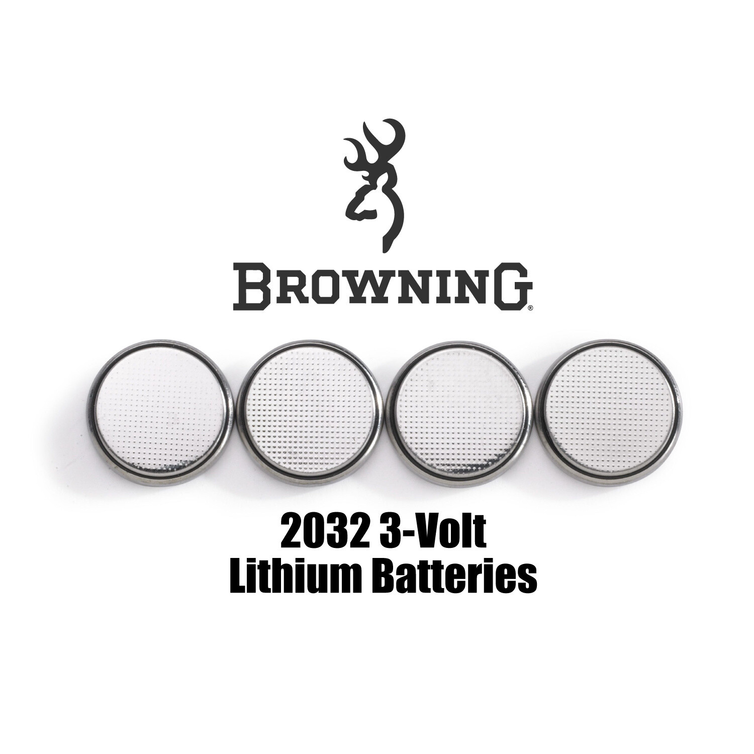 Browning 2032 3-Volt Lithium Batteries (4-Pack)