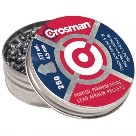 Crosman Premier Maximum Long .177 Cal 7.4 Grain Pellets 250 Count