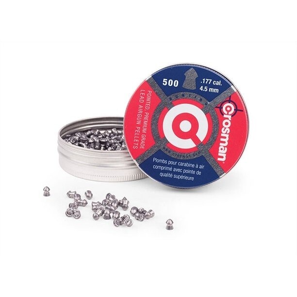 Crosman Premier Maximum Long .177 Cal 7.4 Grain Pellets (500 Count)