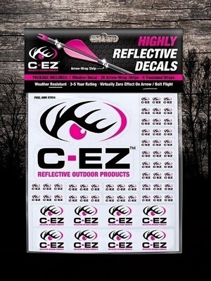 C-EZ Highly Reflective Decals C-EZ Neon Pink