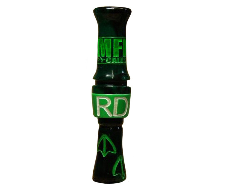 Muddy Fowler Real Deal Single Reed Duck Calls Green Tornado