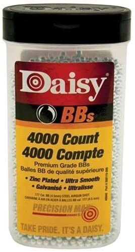 Daisy Premium Grade BBs 4000 Count