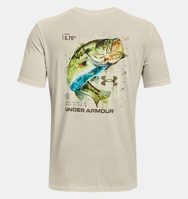 Under Armour Fish Bass Waterblur SS T-Shirt