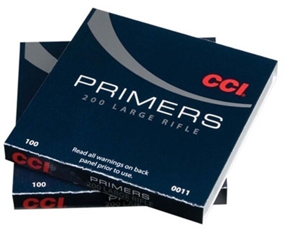 CCI Large Rifle Primers No. 200 (Per 100)