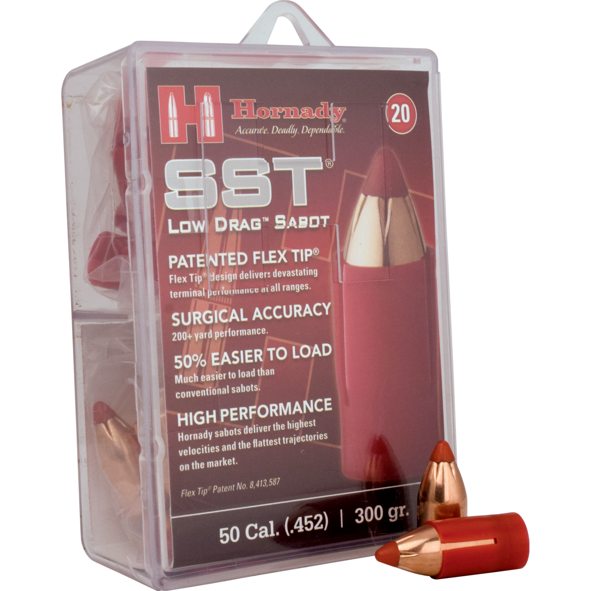 Hornady SST Bullets .50 Cal 300 Grain