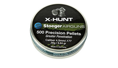 Stoeger X-Hunt 4.5mm/.177 Cal. Pellet 8.64 Grain (500 Count)