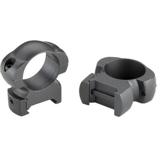 Weaver Grand Slam Solid Steel Scope Rings Black 49304