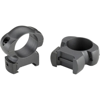 Weaver Grand Slam Solid Steel Scope Rings Black 49304