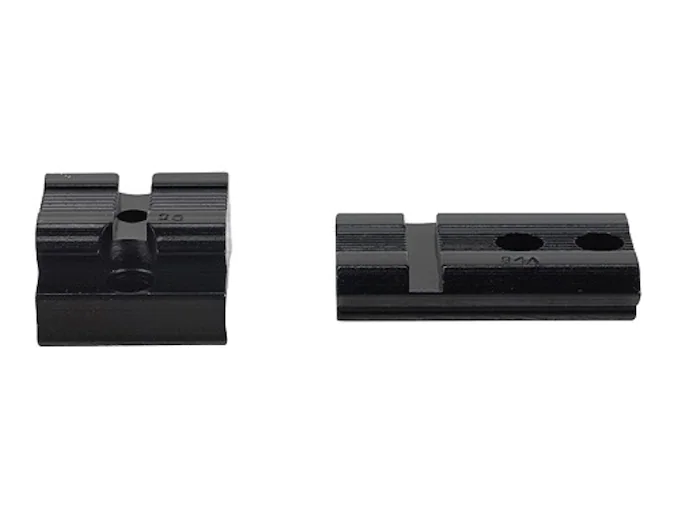 Weaver Aluminum Base Pair Matte Black 48475