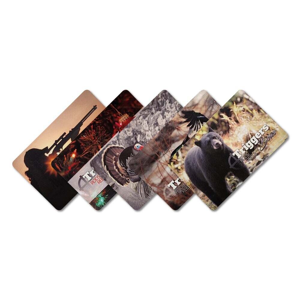 Triggers and Bows Gift Cards Triggers and Bows Gift Cards