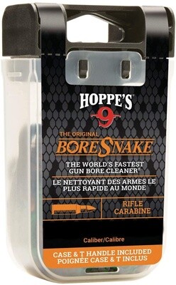 Hoppe's BoreSnake w/ Carry Case & Pull Handle .204
