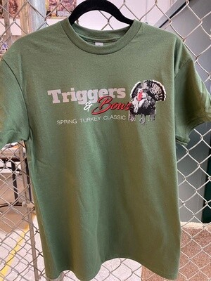 Triggers and Bows Spring Turkey Classic T-Shirt 