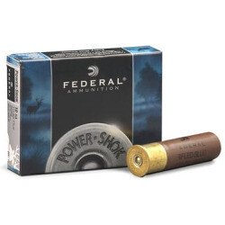 Federal Power-Shok 10 Gauge 3 1/2&quot; 1 3/4 oz Magnum Rifled Slug HP (5 Rounds)