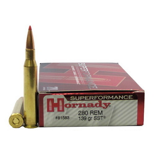 Hornady Superformance 280 Rem. 139 Grain SST (20 Rounds)