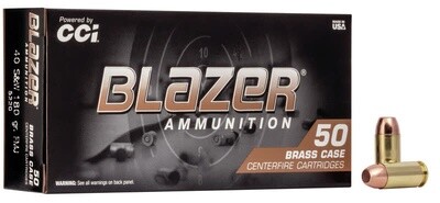 Blazer Brass 40 S&W 180 Grain (50 Rounds)