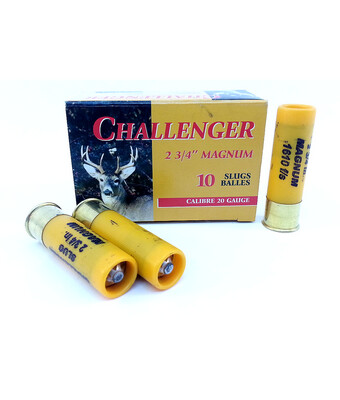 Challenger 20 Gauge Slug 2 3/4