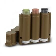 Hunter&#39;s Specialties Speed Camo Makeup Sticks Forest Green Mud Brown Flat Black