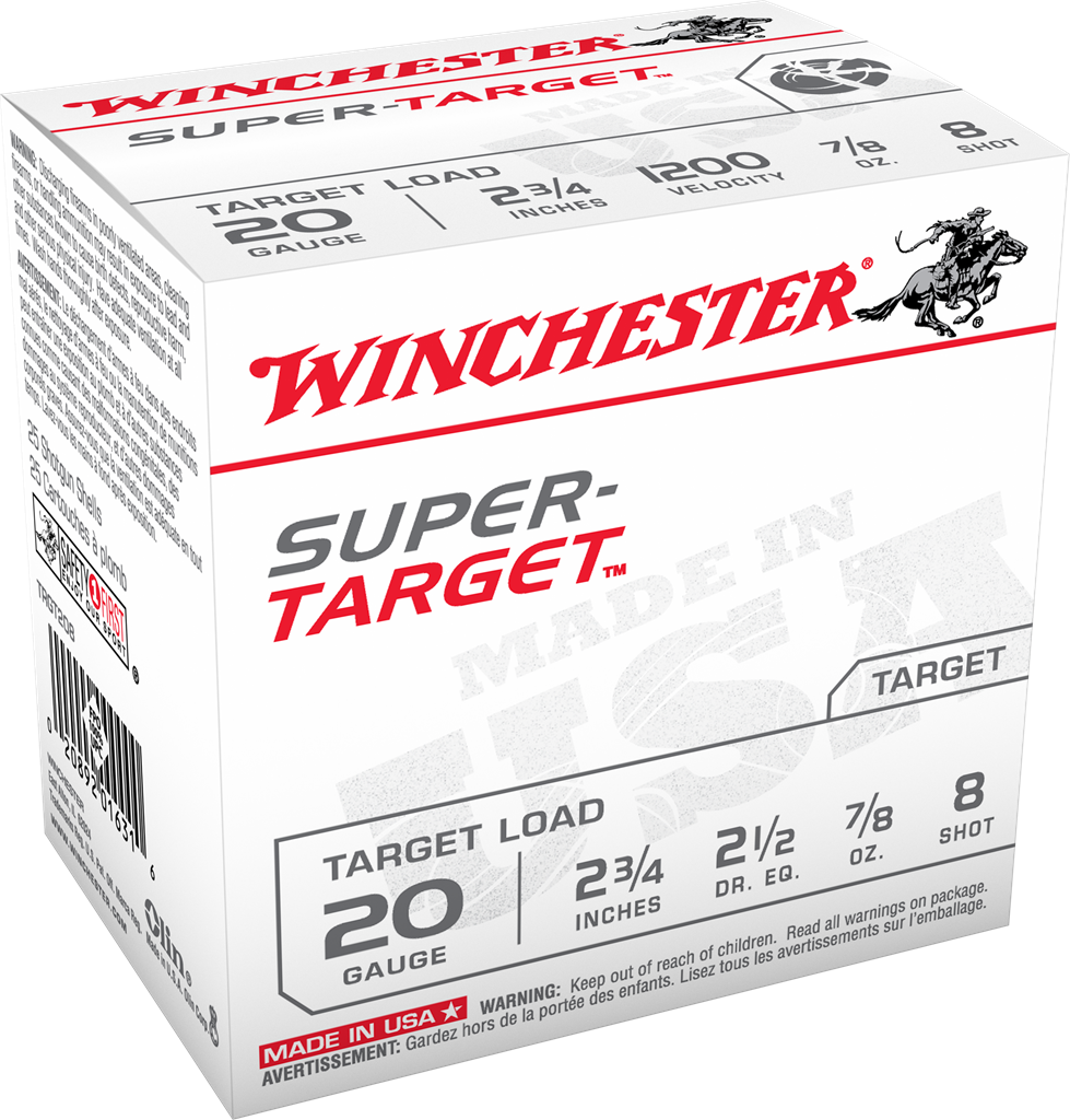 Winchester Super Target 20 Gauge 2 3/4
