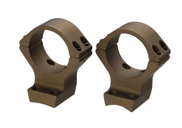 Browning X-Bolt Integrated Scope Mounts 1" High Burnt Bronze Cerakote