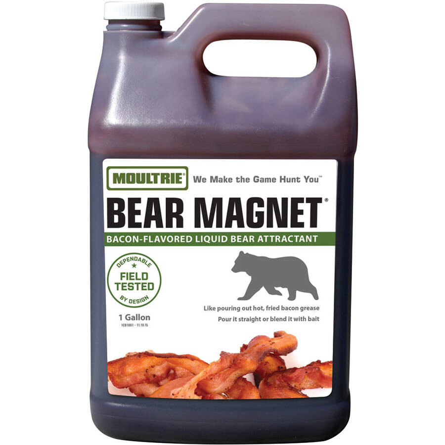 Moultrie Bear Magnet Savory Bacon Liquid Attractant