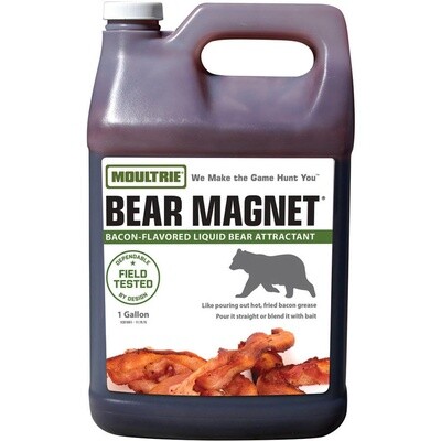 Moultrie Bear Magnet Savory Bacon Liquid Attractant