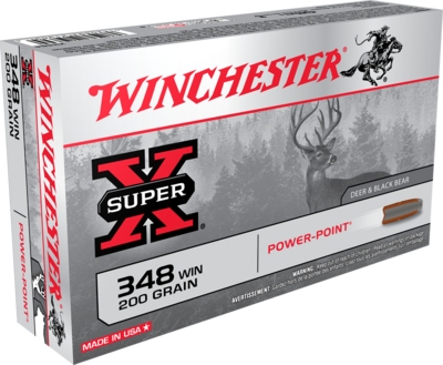 Winchester Super-X 348 Win 200 Grain Silvertip (20 Rounds)