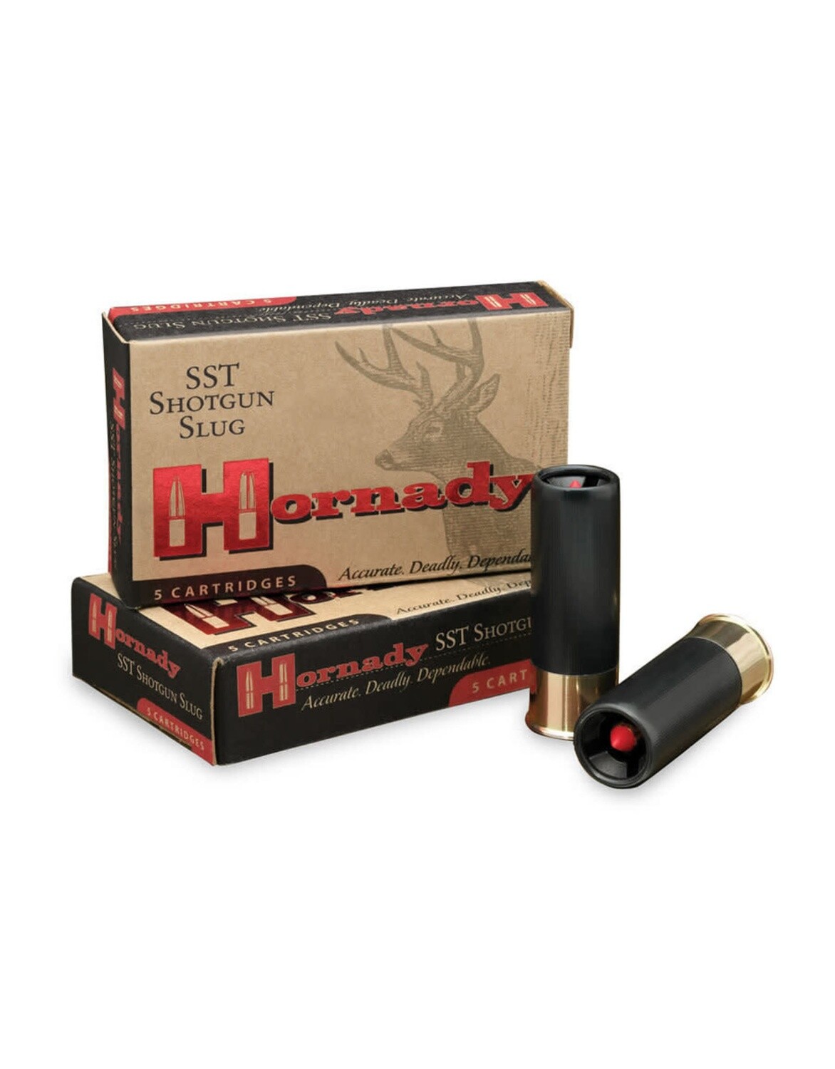 Hornady SST Slugs 12 Gauge 2 3/4&quot; 300 Grain (5 Rounds)