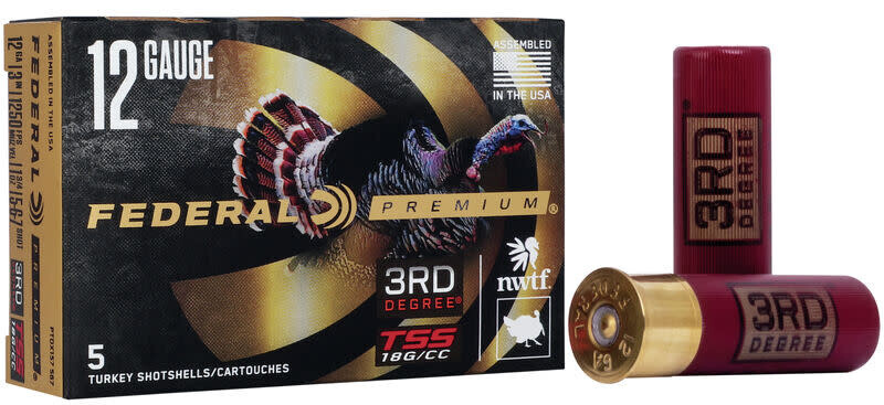 Federal Premium 3rd Degree Turkey Load 12 Gauge 5-6-7 Mixed Shot  3" 1 3/4oz (5 Rounds)