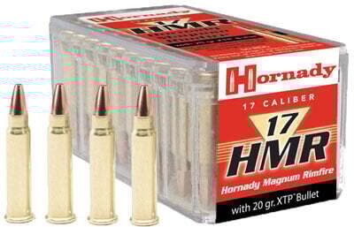 Hornady Varmint Express 17 HMR 20 Grain XTP (50 Rounds)