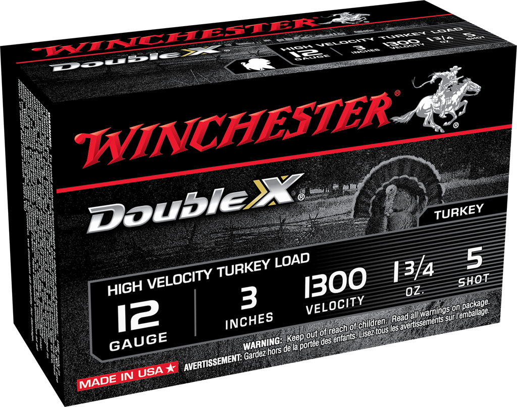 Winchester Double-X Turkey 12 Gauge 3&quot; Shot #5 (10 Rounds)