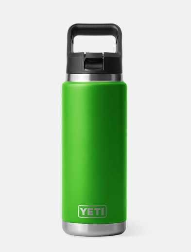 YETI Rambler 26 oz/ 769 ml Bottle w/ Straw, Color: Canopy Green