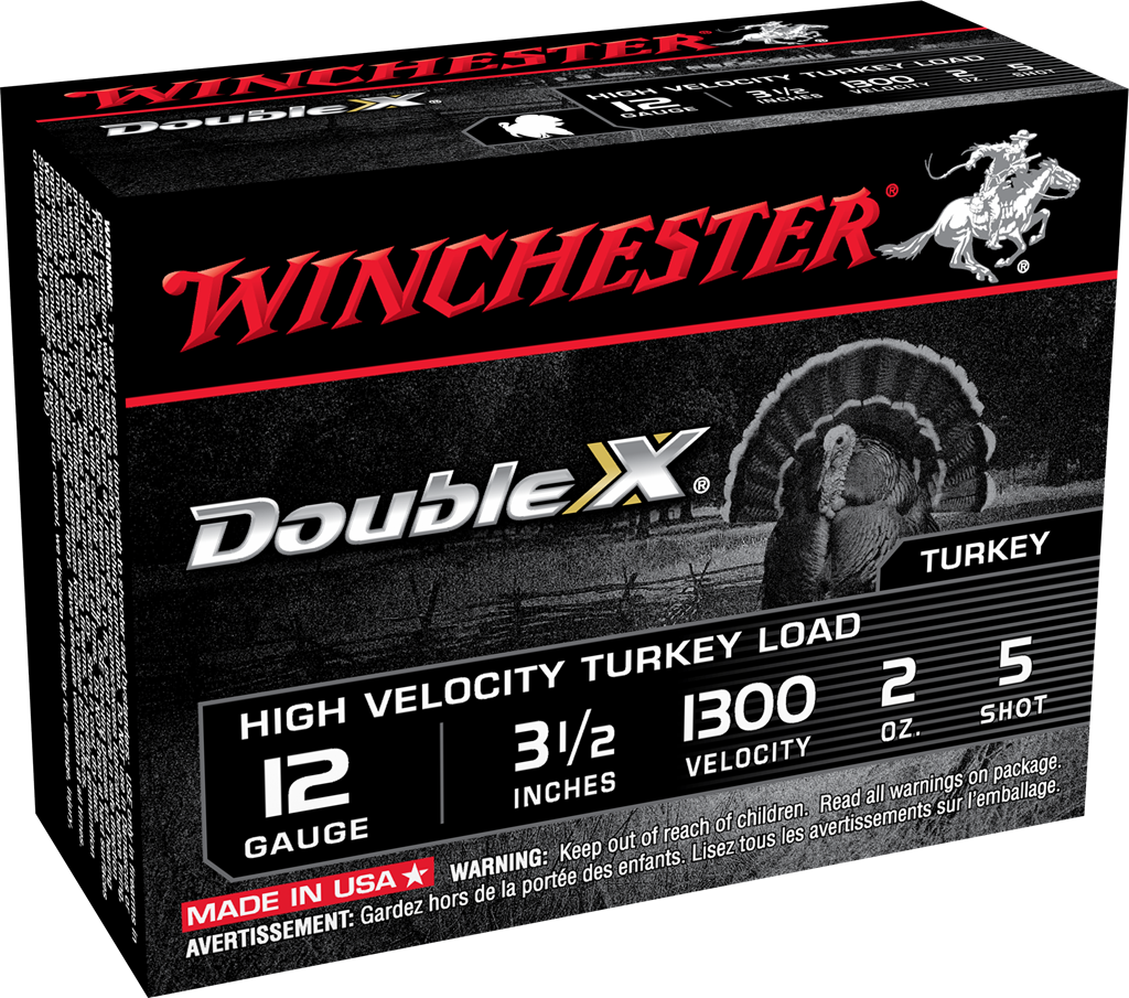 Winchester Double-X Turkey 12 Gauge 3.5&quot; Shot #5 (10 Rounds)