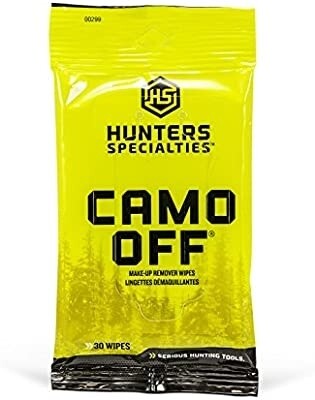 Hunter's Specialties Camo Off Make-Up Remover Wipes