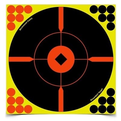 Birchwood Casey Shoot-N-C Reactive Targets 8" x 8" (6-Pack)