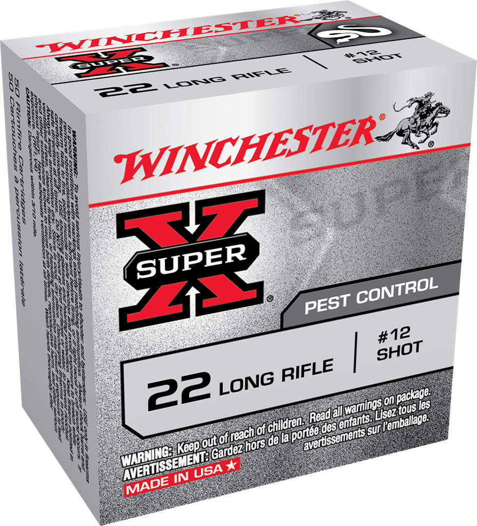 Winchester Super X 22 LR #12 Shot Pest Control