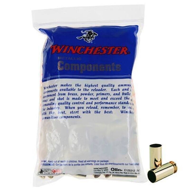 Winchester .40 S&W Unprimed Brass (100-Count)