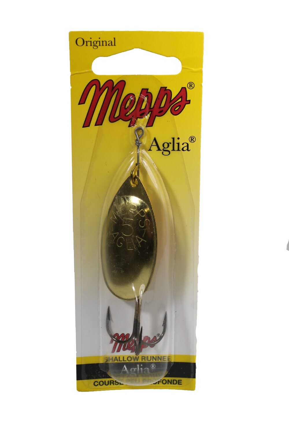 Mepps Aglia Shallow Runner In-Line Spinner Gold