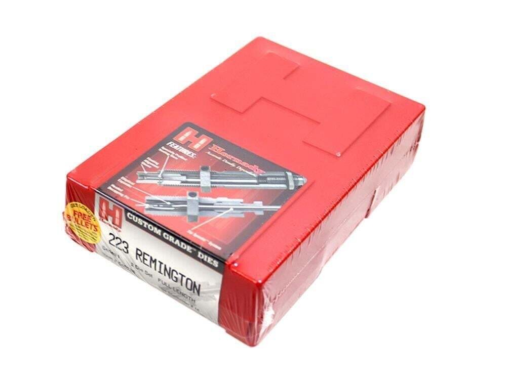 Hornady Custom Grade Dies 223 Remington 2-Die Set Full Length