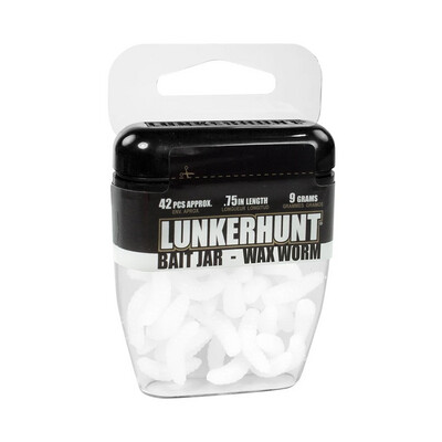 Lunkerhunt Wax Worm-Bait Jar