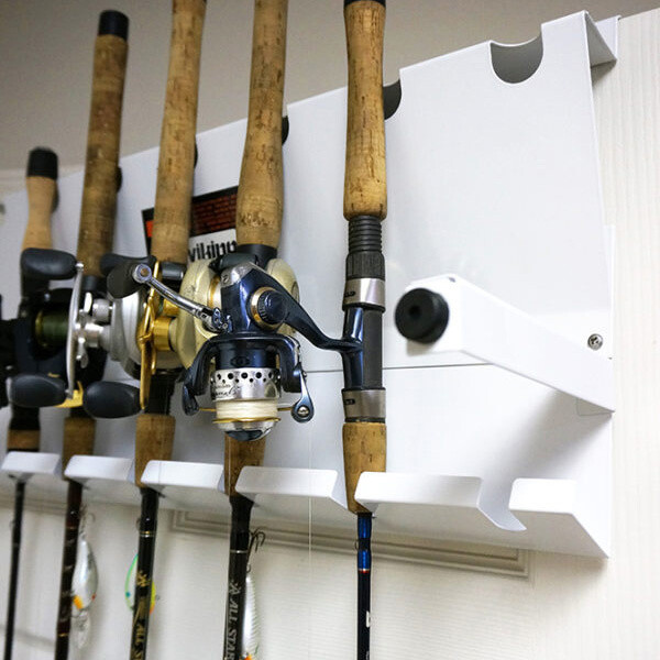 Viking Solutions Door Mounted Fishing Rod Rack