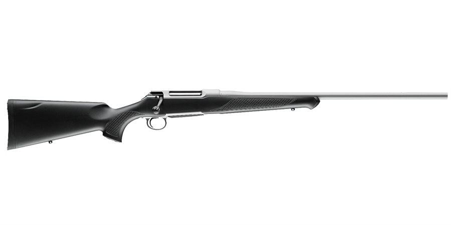 Sauer 100 Ceratech 308 Win Mag 22&quot; Barrel Silver Cerakote Black Poly Stock Bolt-Action Rifle